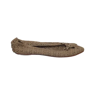 Ballerina's (Beige) van Lottusse Leer