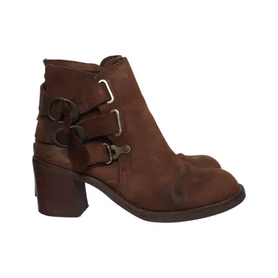 Heeled boots (Brown) from Destroy Leather