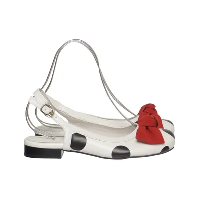 Ballet flats (White, Black, Red) from Lola Ramona Leather