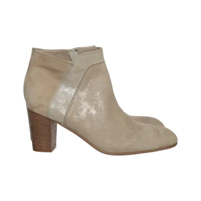 Laarzen met hak (Beige) van Lamica Leer