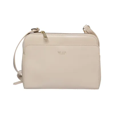Schoudertas (Beige) van WERA Stockholm Leer