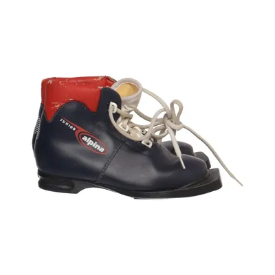 Cross-country ski boots (Blue, Red, White) from Alpina