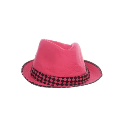 Fedora hat (Pink) Cotton, Polyester