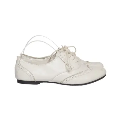 Richelieus (Blanc) de Kayla Shoes Cuir