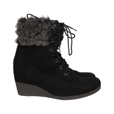 Laced boots (Black) from Via della Rosa