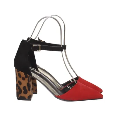 Sandales à talons hauts (Rouge, Noir, Multicolore) de Buonarotti