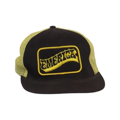 Truckerkeps (Svart, Gul) från Emerica Bomull, Polyester