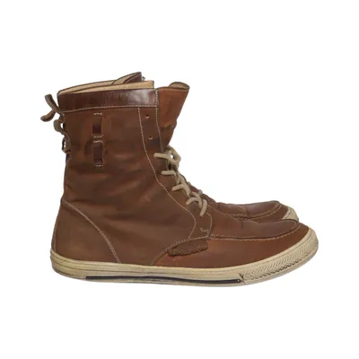 Laced boots (Brown) from Shepherd Leather