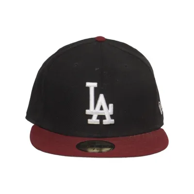 Honkbalpet (Zwart, Rood) van New Era Wol