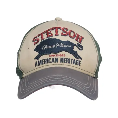 Truckerkeps (Beige, Grön, Flerfärgad) från Stetson