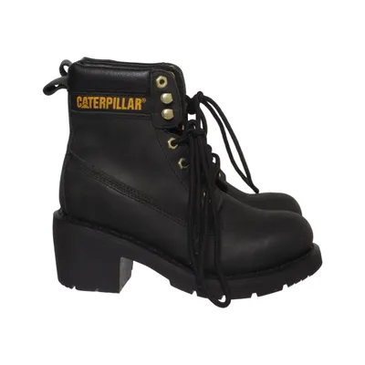 Bottes à talons (Noir) de Caterpillar Cuir