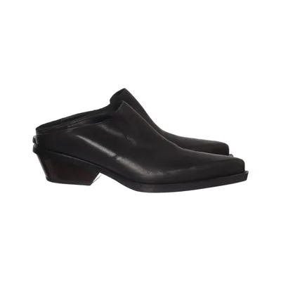 Mules (Noir) de Acne Studios Cuir