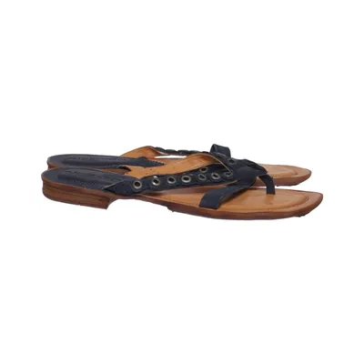 Tongs (Bleu, Marron) de AirStep Cuir