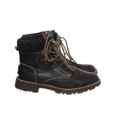 Laced boots (Black) from EDIT