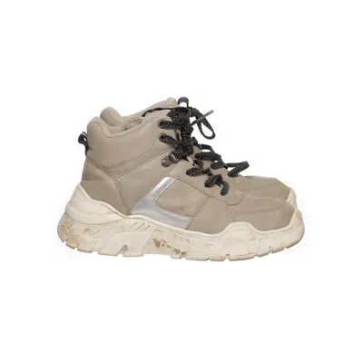 Ankle boots (Beige) from Venice Polyester