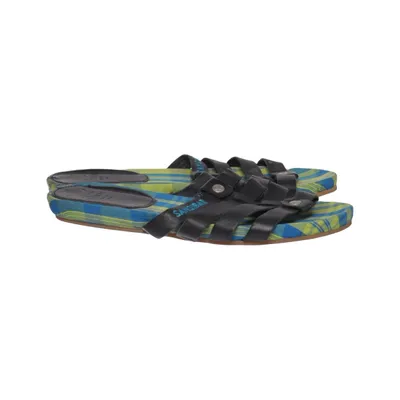 Sandalen (Schwarz, Blau, Gelb) von Sansibar Sylt
