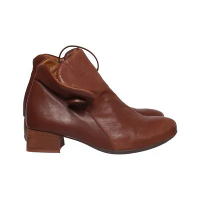 Ankle boots (Brown) from Think! Leather