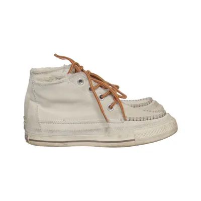 Enkellaarzen (Beige) van Converse Leer