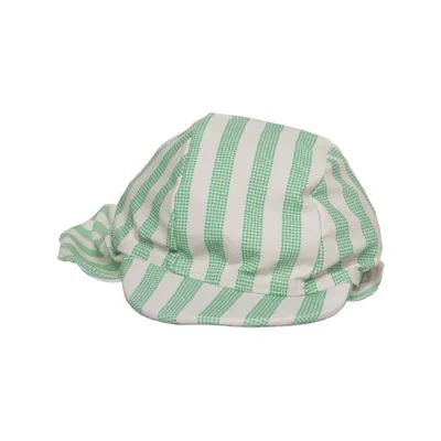 UV cap (Green, White) from Lindex Elastane, Polyester