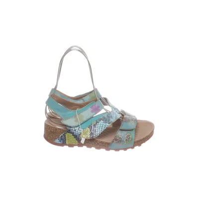 Sandalen (Blauw, Meerkleurig) van Soft Comfort by Wildflower Leer
