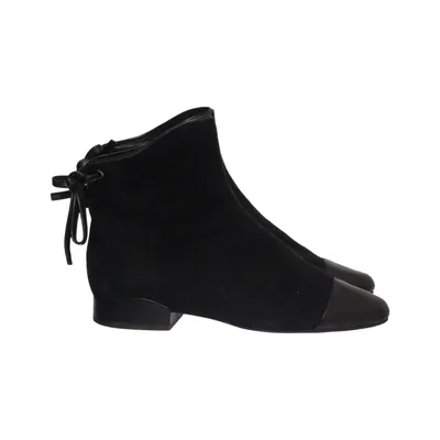 Ankle boots (Black) from What For Leather
