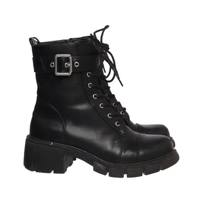 Laced boots (Black) from Graceland Leather