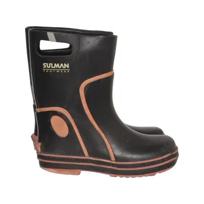 Rubber boots (Black, Pink) from Sulman