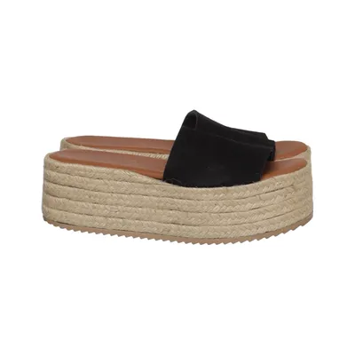 Mules (Noir, Beige) de Keira Cuir