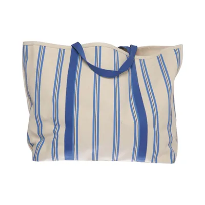 Sac à main (Beige, Bleu) de H&M Home Coton