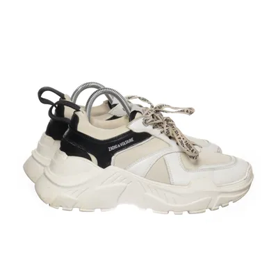 Sneakers (Hvid, Sort) fra Zadig & Voltaire Læder, Polyester