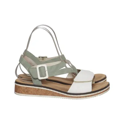 Sandaler (Hvid, Grøn) fra Rieker