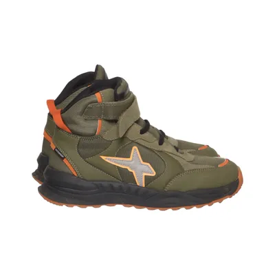 Ankle boots (Green, Orange) from Just Say Wizz Leather