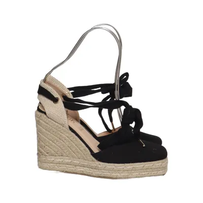 Kilehælssko (Sort, Beige) fra Schuh
