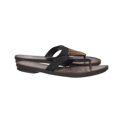 Flip-flops (Brown, Black, Gold) from Grendha