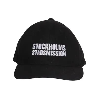Casquette de baseball (Noir) de Stockholms Stadsmission Coton
