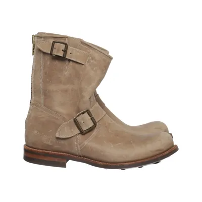 Ankelstøvler (Beige) fra Dainite Læder