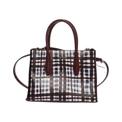 Axelremsväska (Brun, Vit, Lila) från Kate Spade
