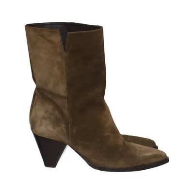 Bottes à talons (Marron) de Billi Bi Cuir