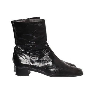 Heeled boots (Black) from DAVOS Gomma