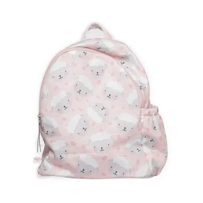 Ryggsäck (Rosa, Vit)