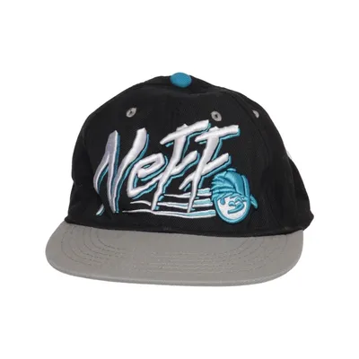 Casquette de baseball (Noir, Gris, Bleu) de Neff Acrylique, Laine