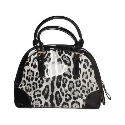 Handbag (Black, White) from Aliston