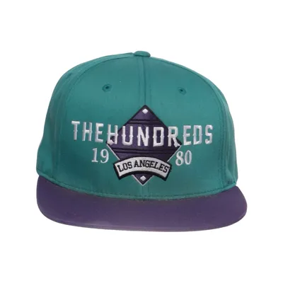 Baseballkeps (Grön, Lila) från The Hundreds Bomull, Polyester