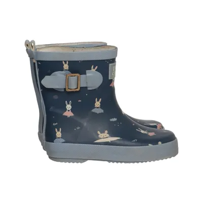 Low rubber boots (Blue, Multicolored) from Petite Chérie