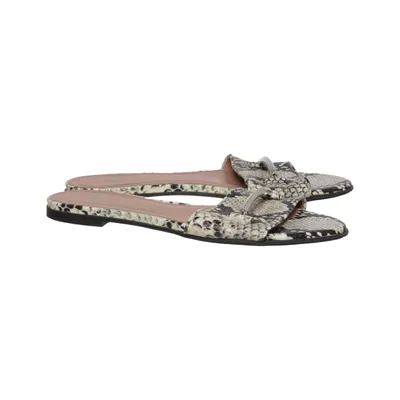 Slip-ins (Zwart, Wit, Grijs) van Hugo Boss Leer