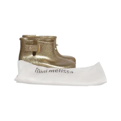 Rubber boots (Gold) from Mini Melissa