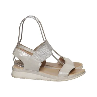Sandalen (Zilver) van Va Bene Leer