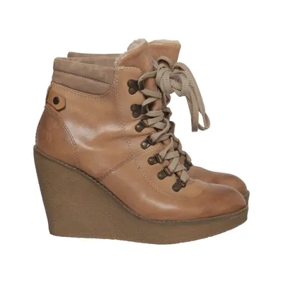 Keilschuhe (Braun) von Laura Polyester