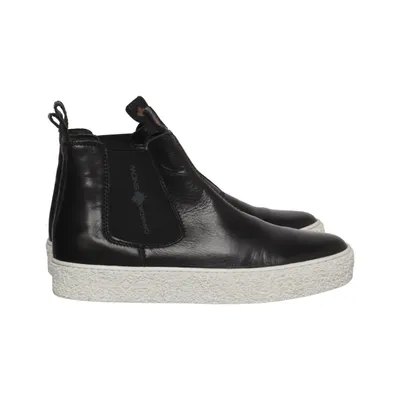 Bottines Chelsea (Noir) de Canada Snow Cuir, Polyester, Laine
