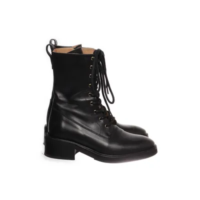 Bottes à lacets (Noir) de Flattered
